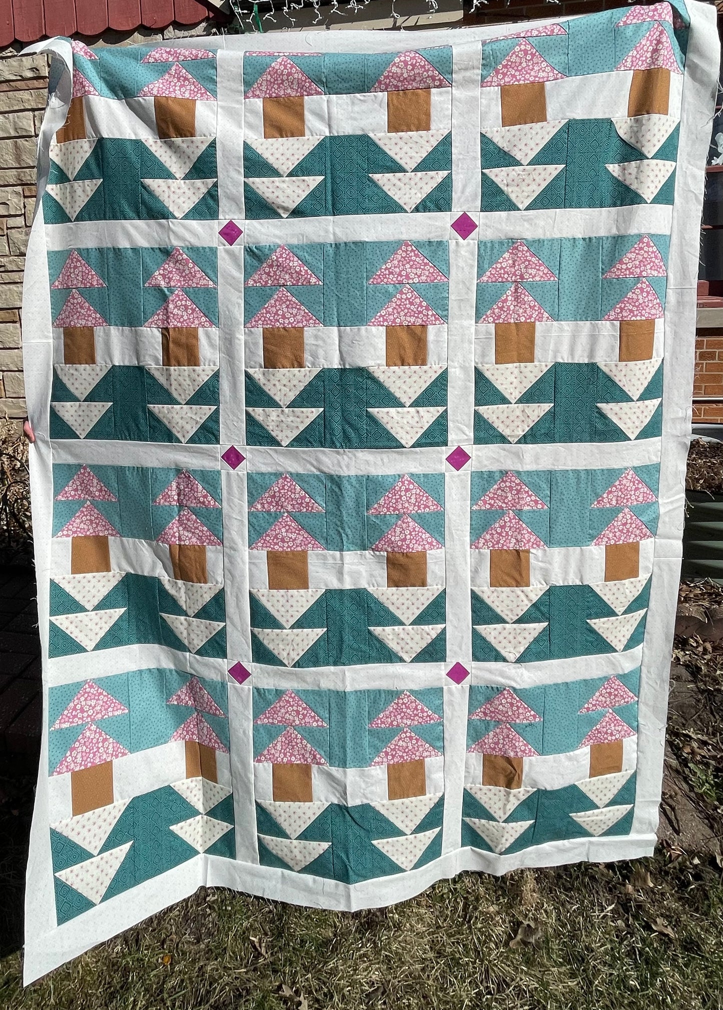 Forest Reflections Quilt Pattern - PDF - Beginner Friendly Design