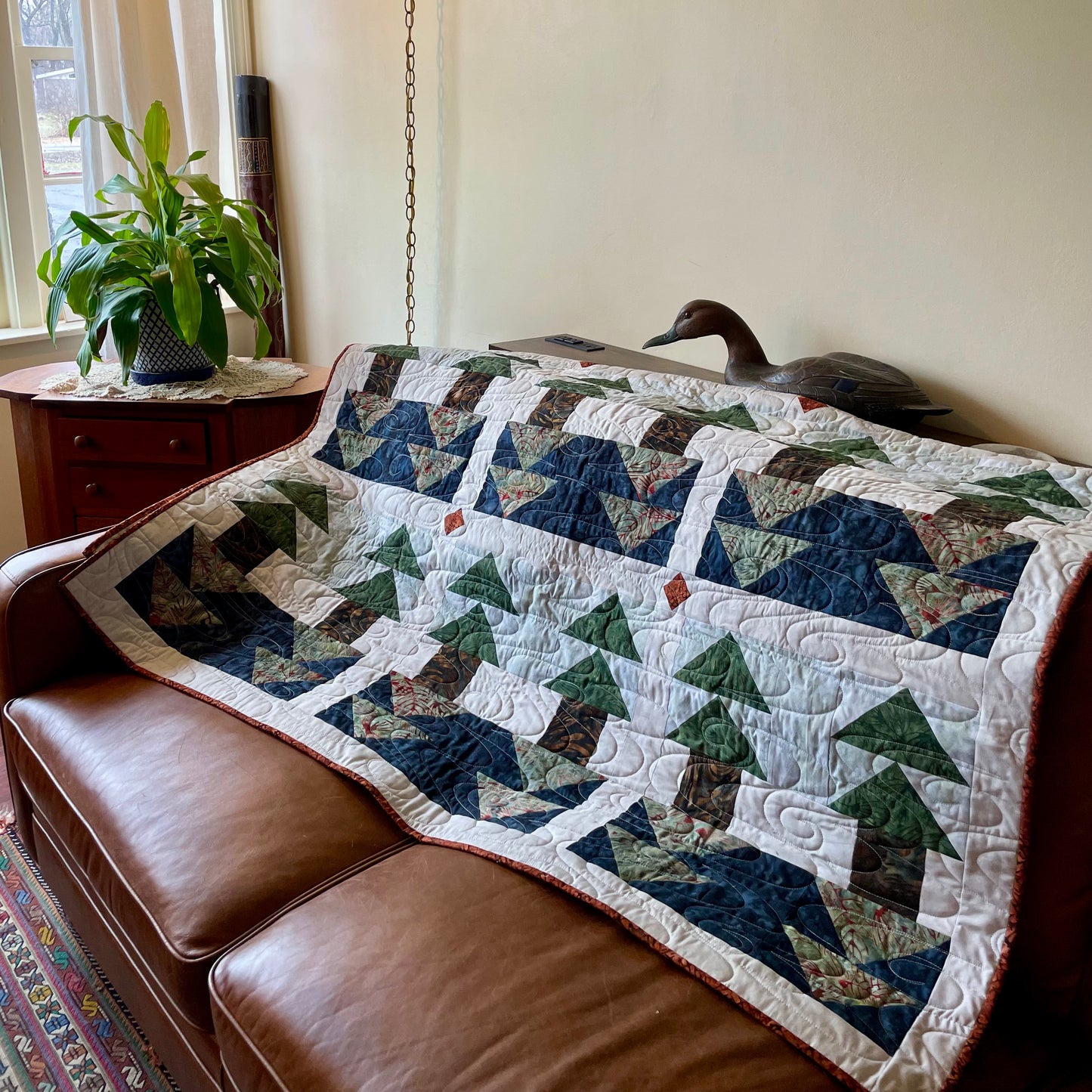 Forest Reflections Quilt Pattern - PDF - Beginner Friendly Design